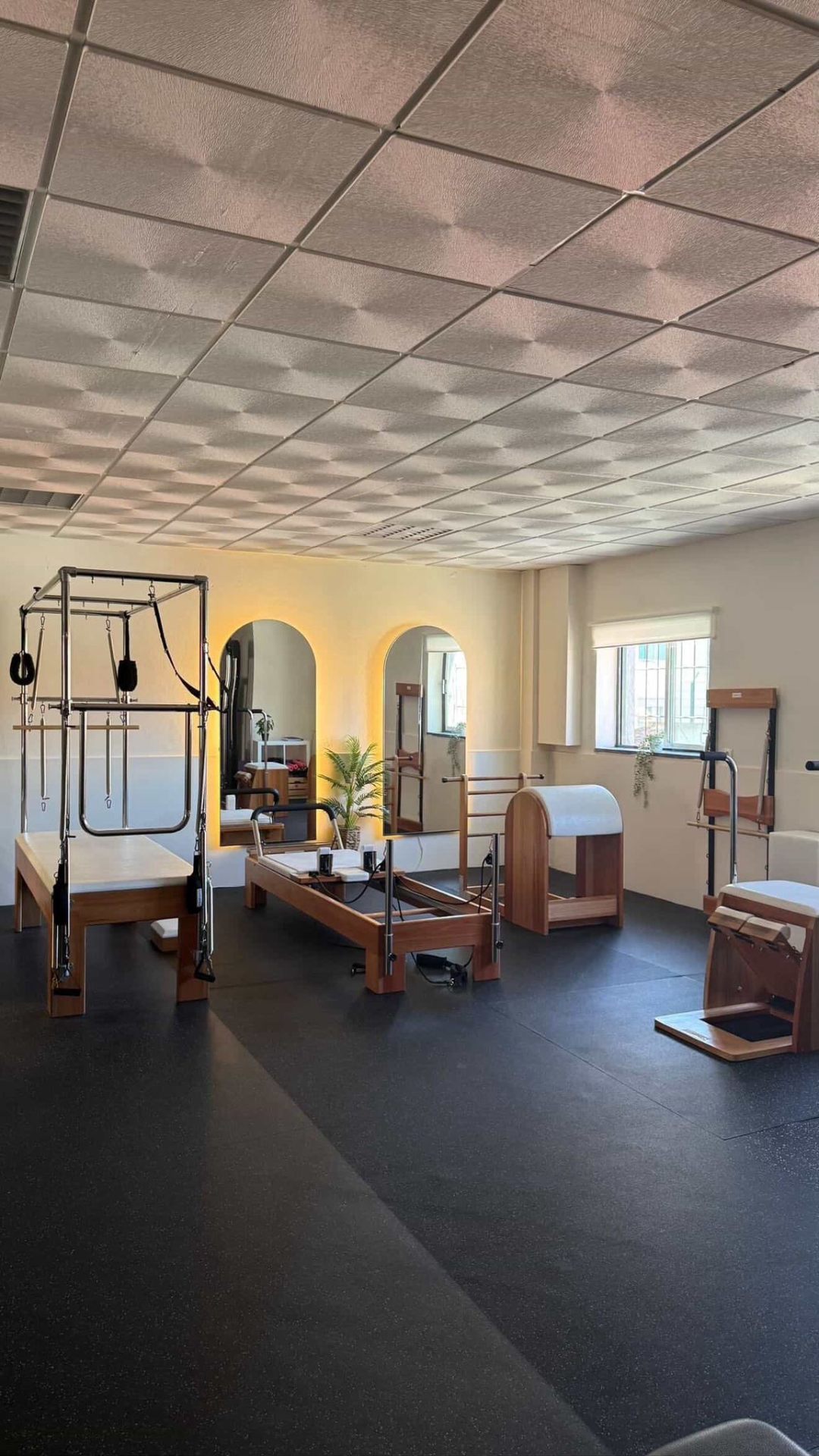 Visão ampla do estúdio de pilates PM Fitness Center